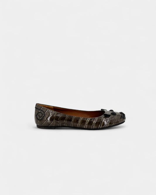 Ballerines kaki souris