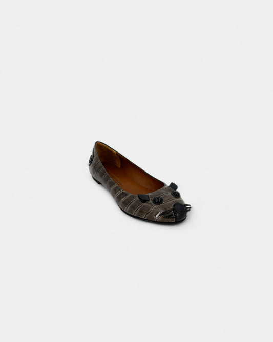 Ballerines kaki souris
