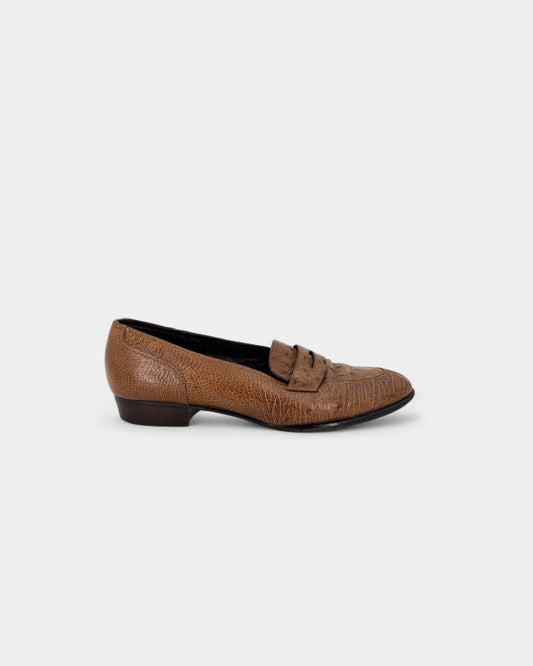 Mocassins cognac