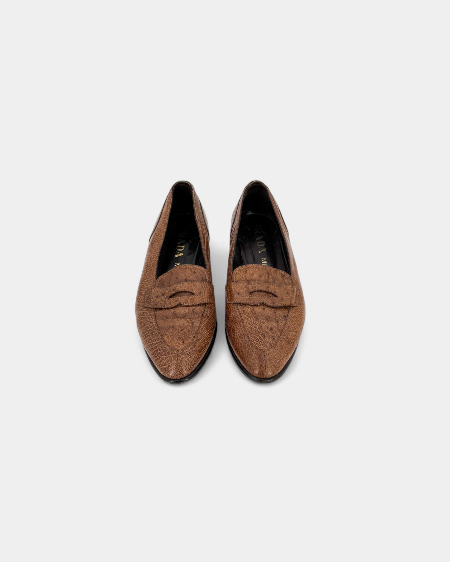 Mocassins cognac