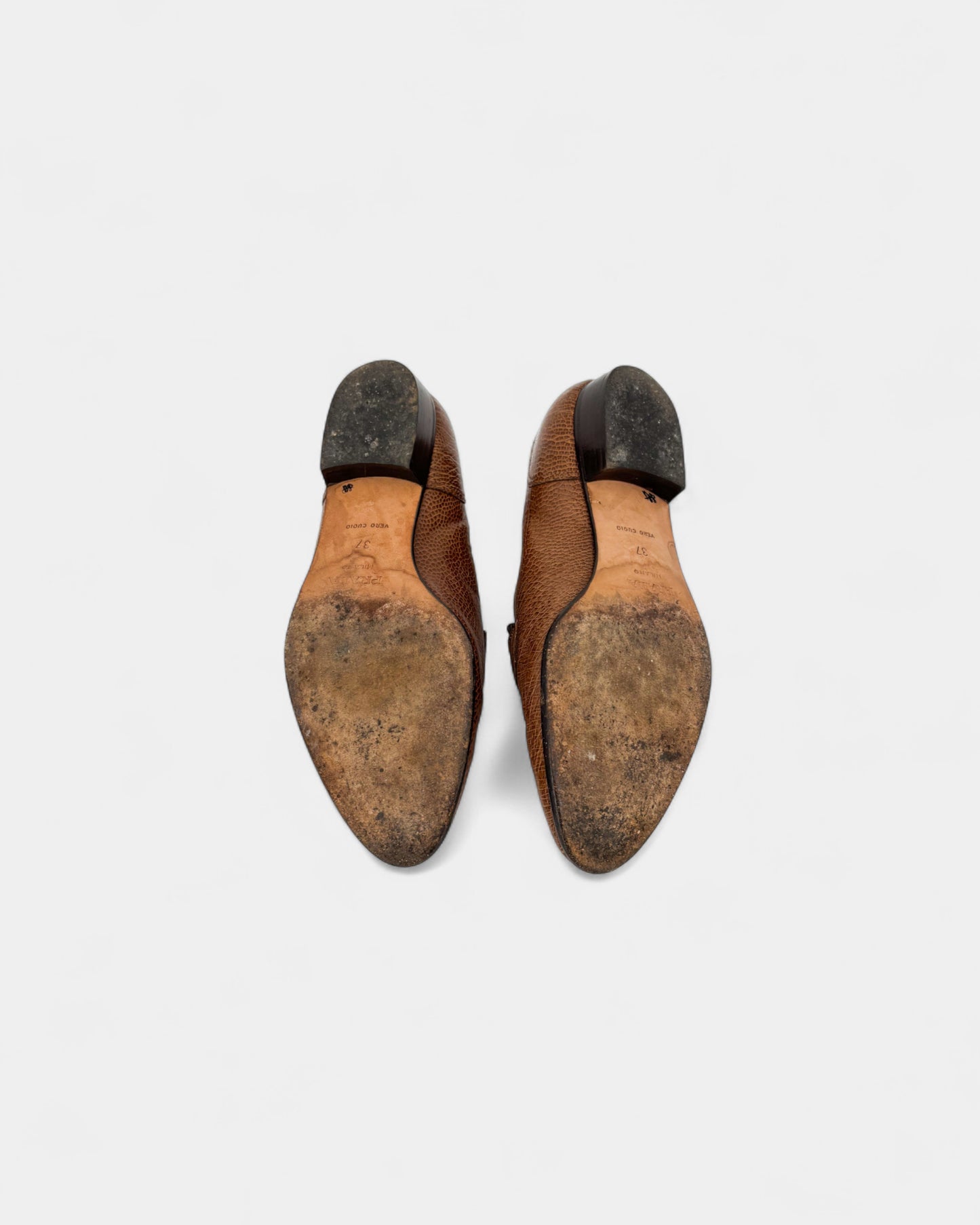 Mocassins cognac