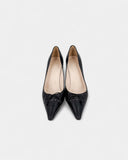 Escarpins noirs noeud