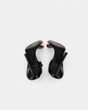 Sandales bicolores noir et beige