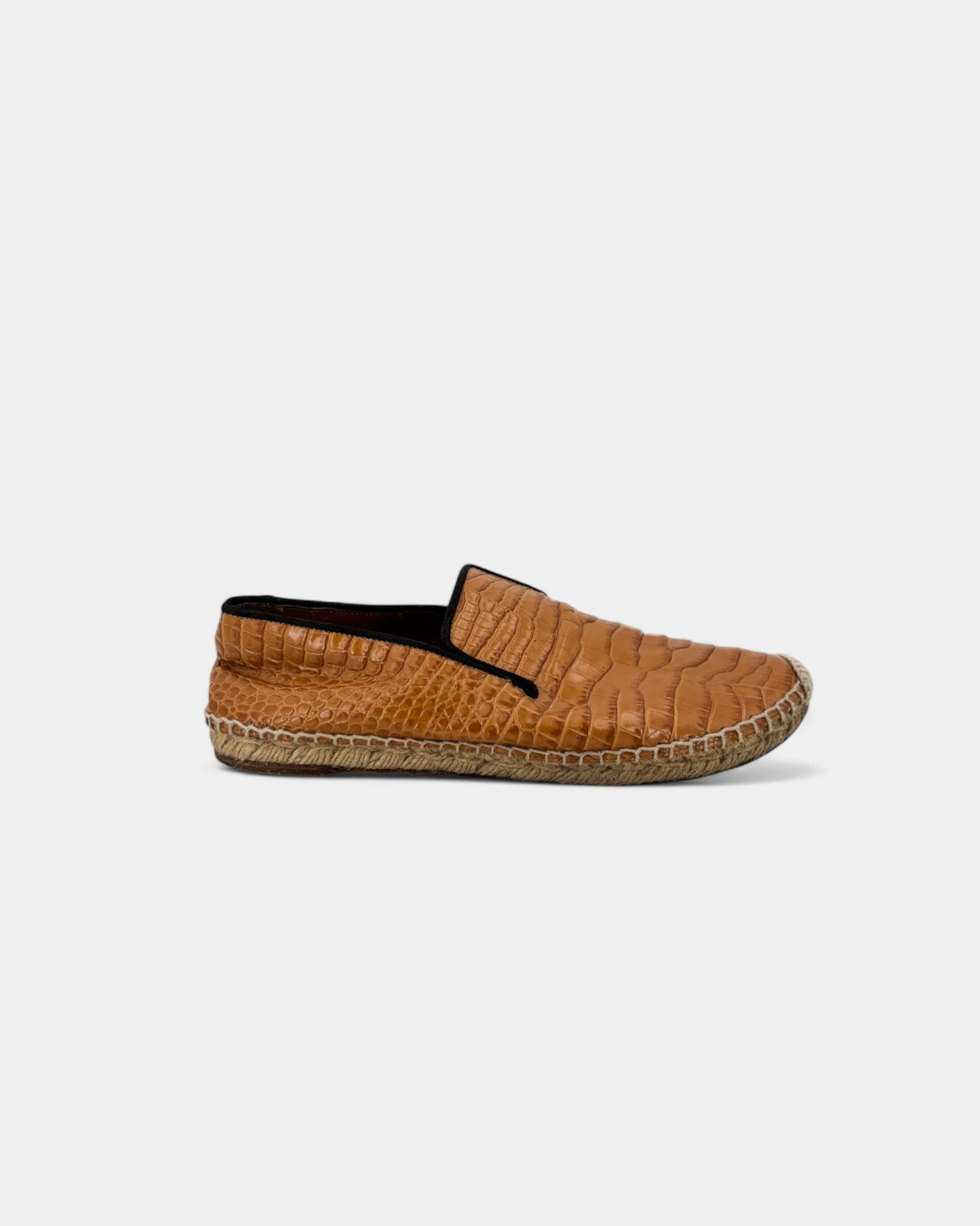 Leather espadrilles - 39 EU - 8 US