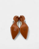 Escarpins cuir ajourées