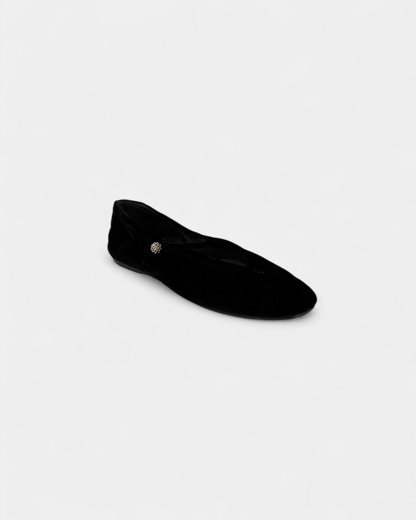 Ballerines velours noir