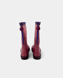 Bottes en caoutchouc rose