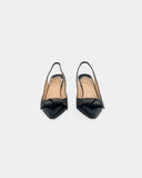 Slingbacks noires