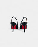 Slingbacks noires