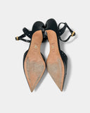 Escarpins noirs à boucles - 41 EU / 10 US