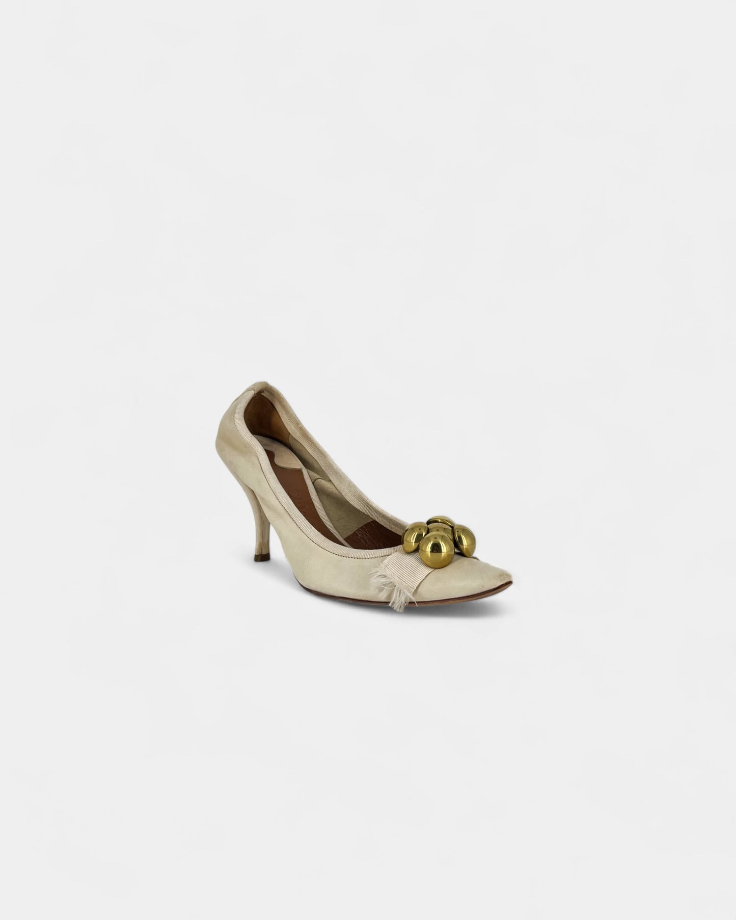 Escarpins crèmes - 36.5 EU / 6.5 US