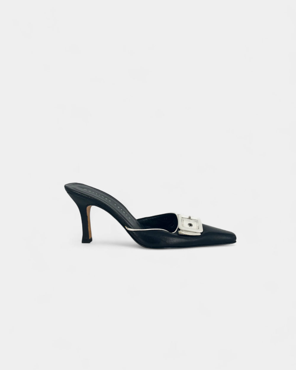 Mules noires et blanches - 37 EU / 7 US