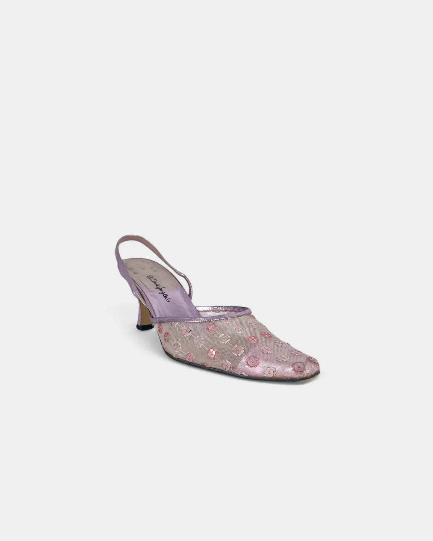 Slingbacks roses - 37 EU / 7 US