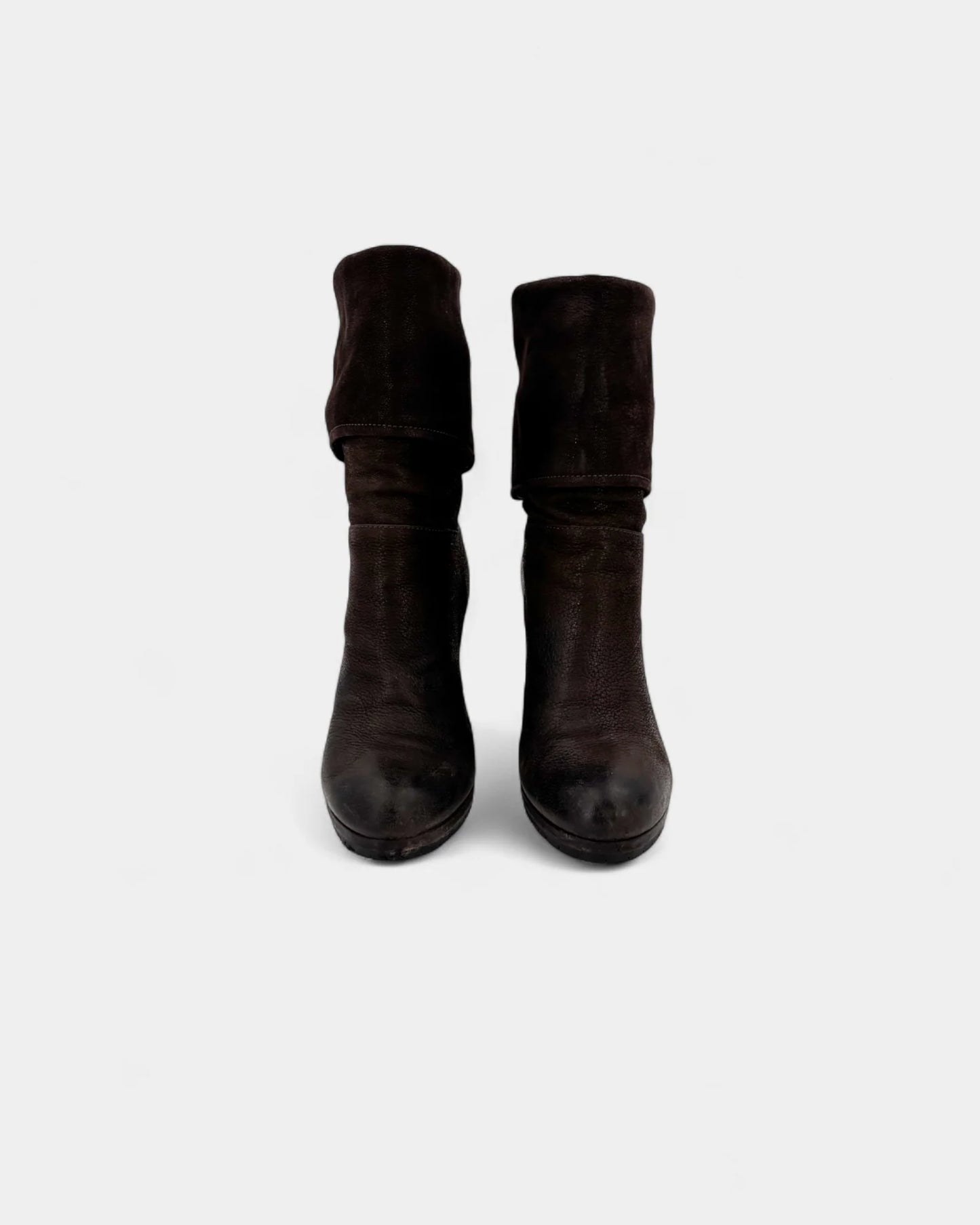 Bottes talons compensés