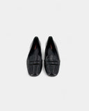 Mocassins vernis noirs