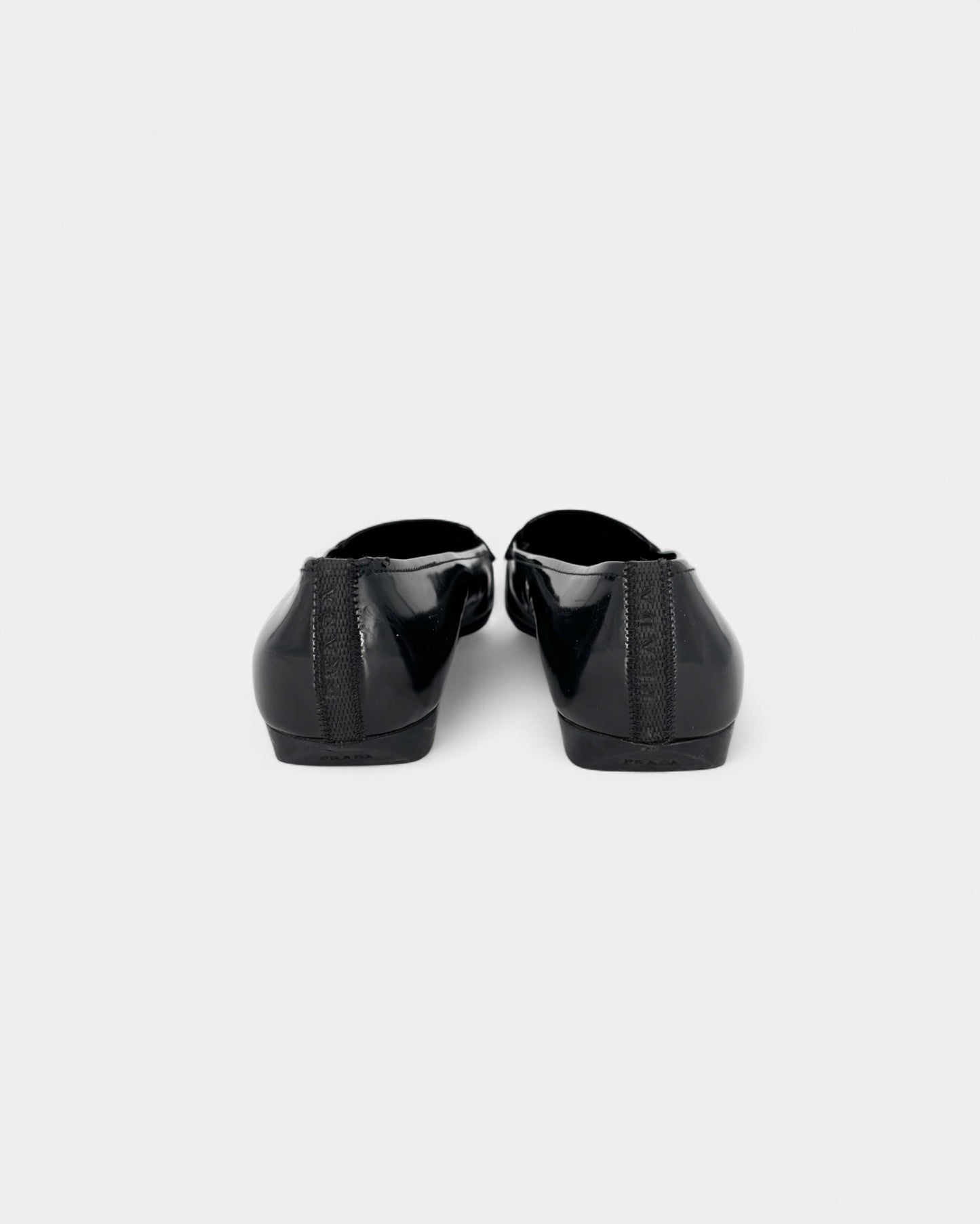 Mocassins vernis noirs