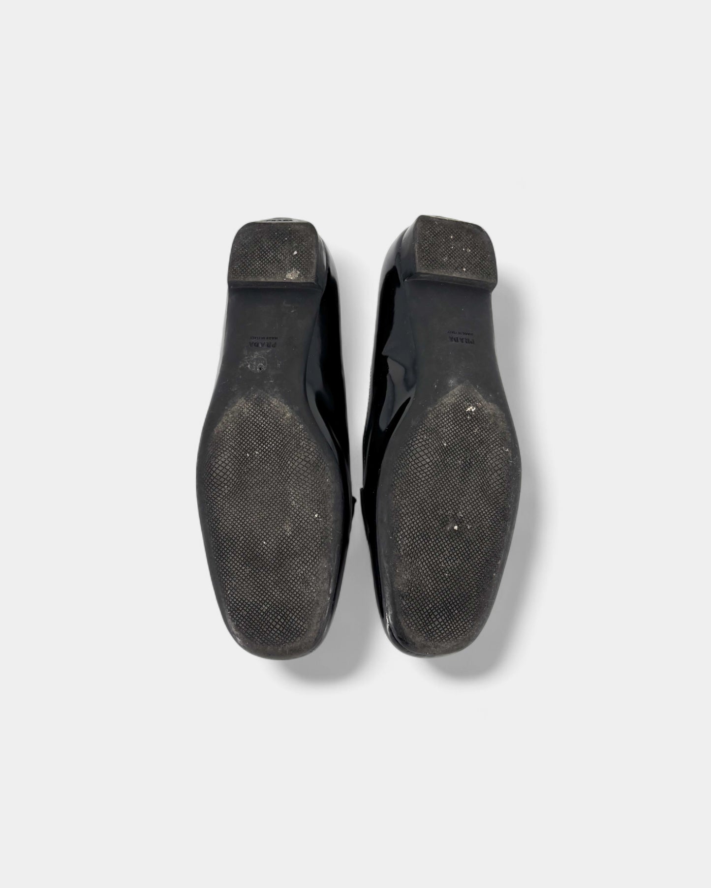 Mocassins vernis noirs
