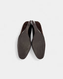 Brown wedge heels
