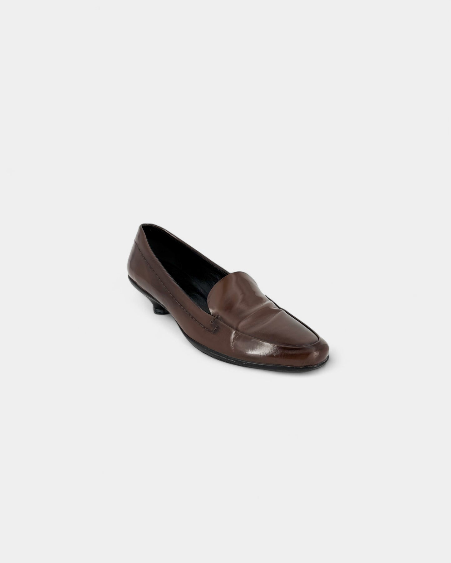 Mocassins vernis marrons