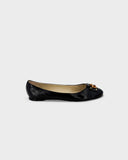 Ballerines cuir noir