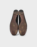 Ballerines cuir noir