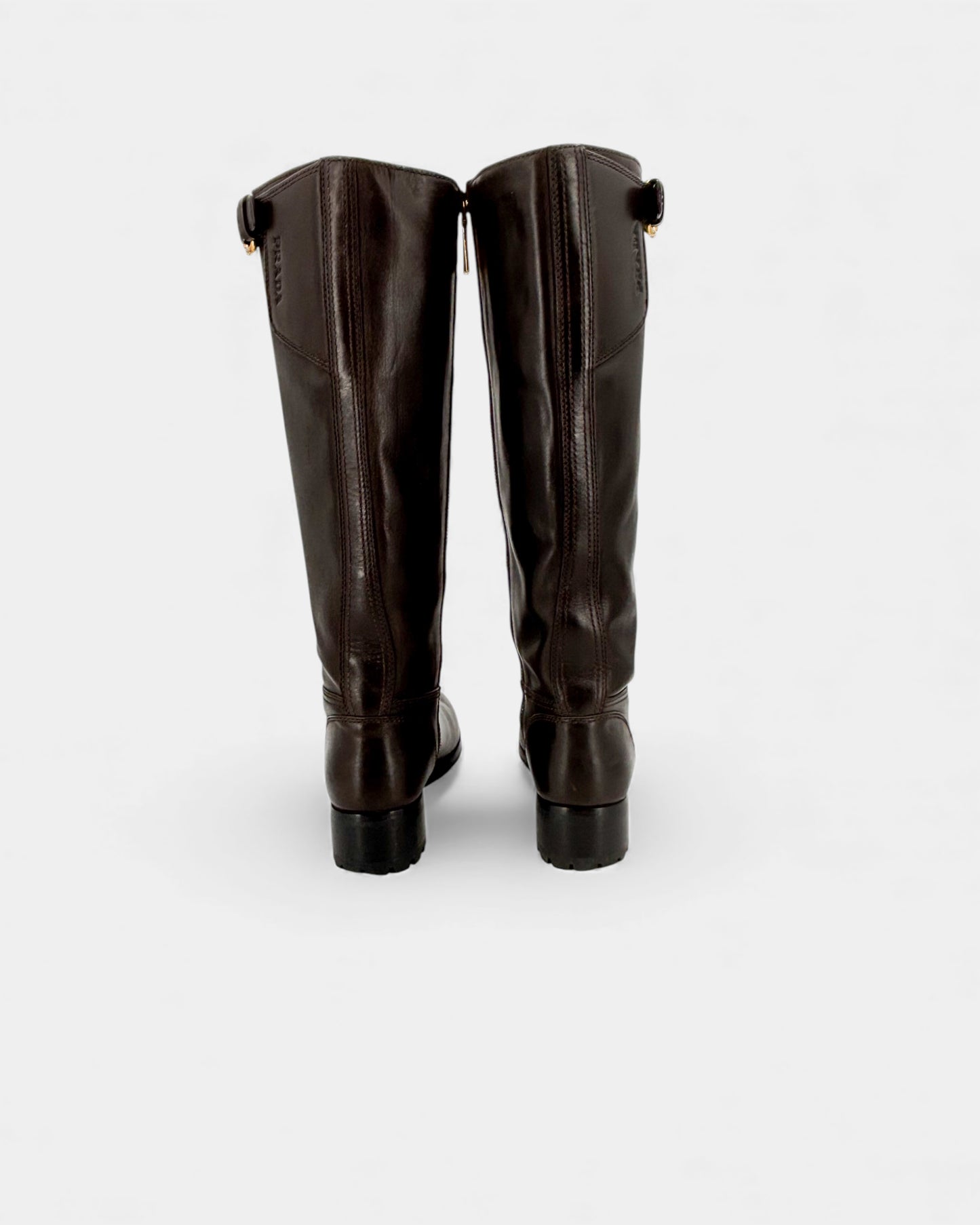 Bottes cavallières marron