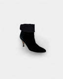 Bottines en daim noir