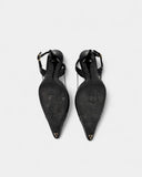 Slingbacks logo doré