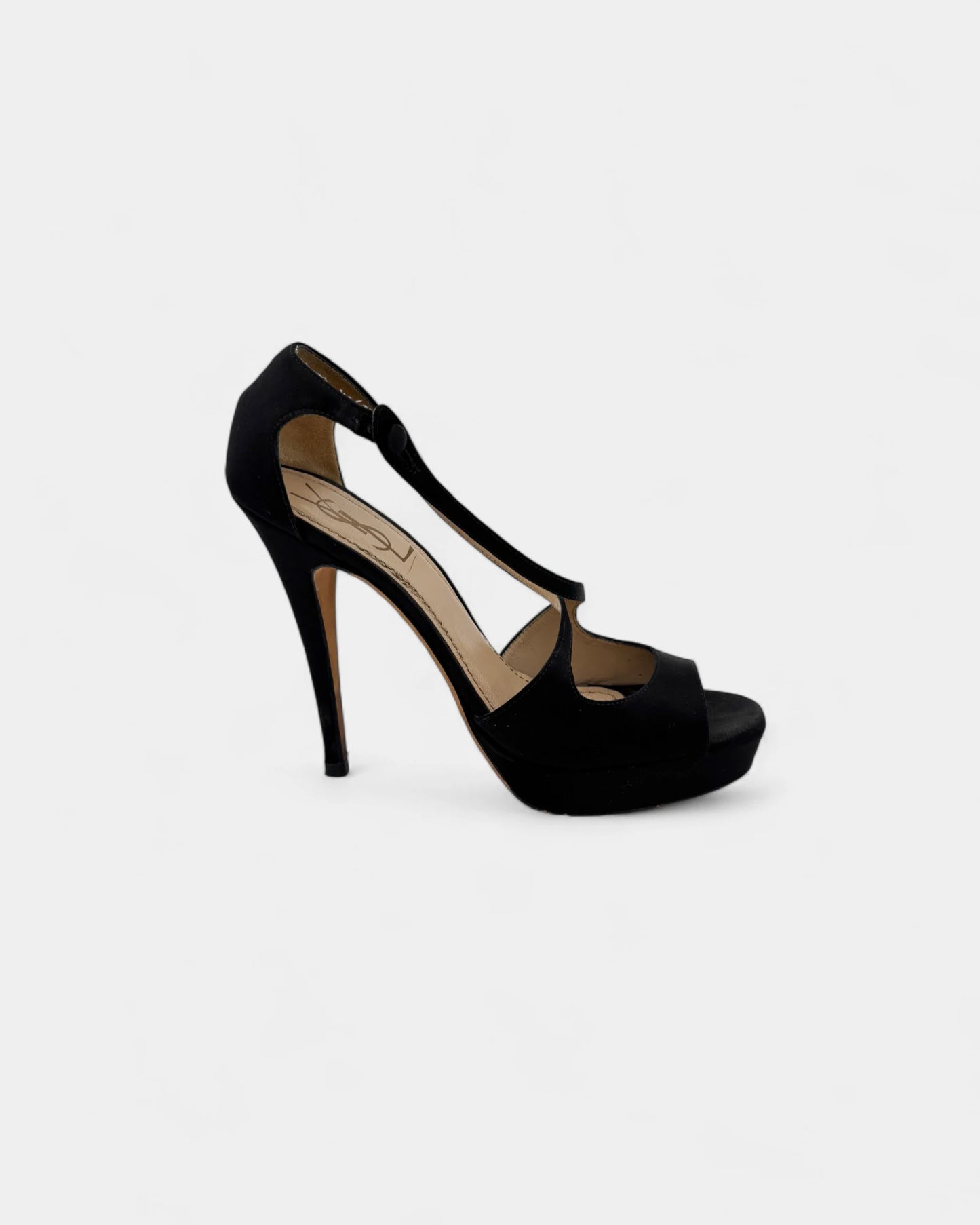 Escarpins noirs satin - 36.5 EU / 5.5 US