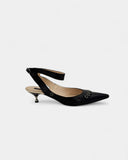 Slingbacks noirs
