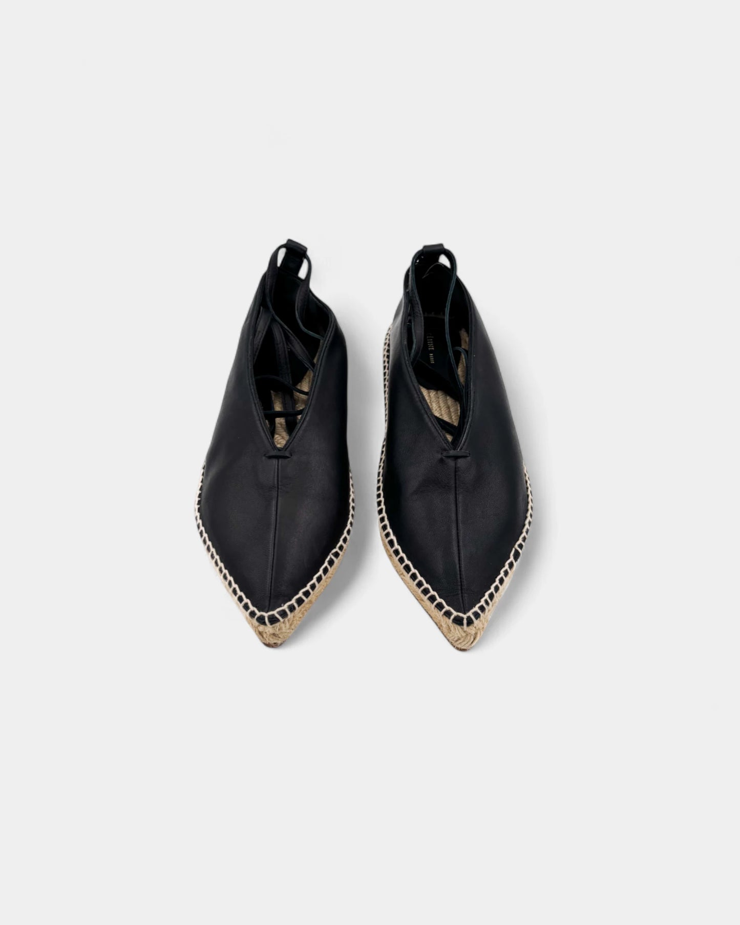 Espadrilles noires - 38 EU / 8 US
