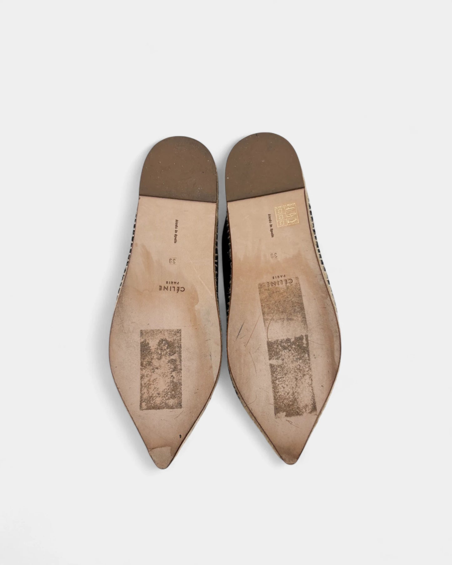 Espadrilles noires - 38 EU / 8 US
