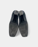 Escarpins gris à carreaux