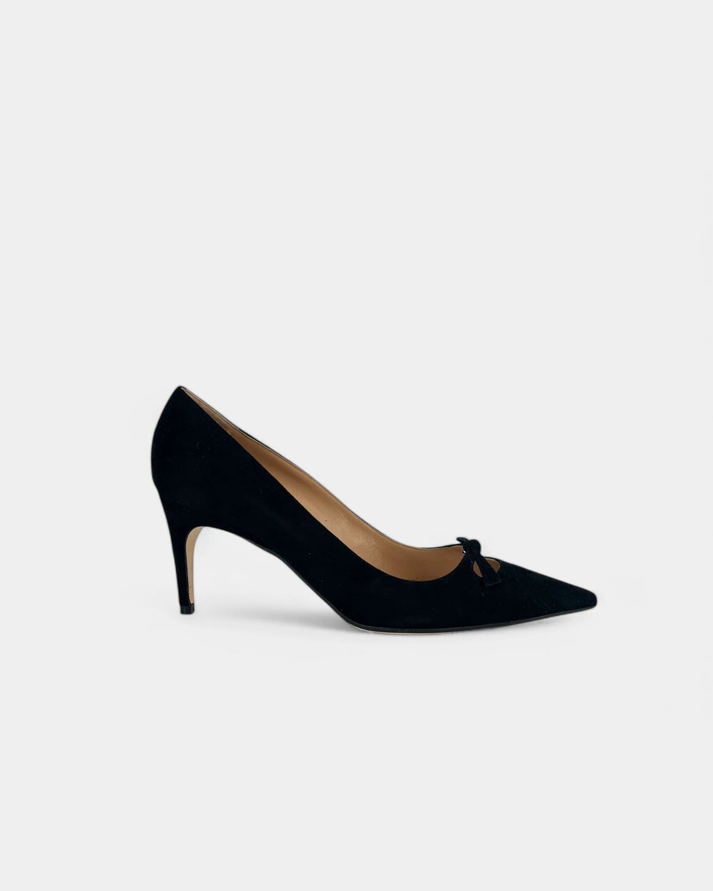 Escarpins noirs en suède - 40.5 EU / 10.5 US