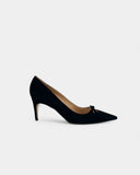 Escarpins noirs en suède - 40.5 EU / 9.5 US