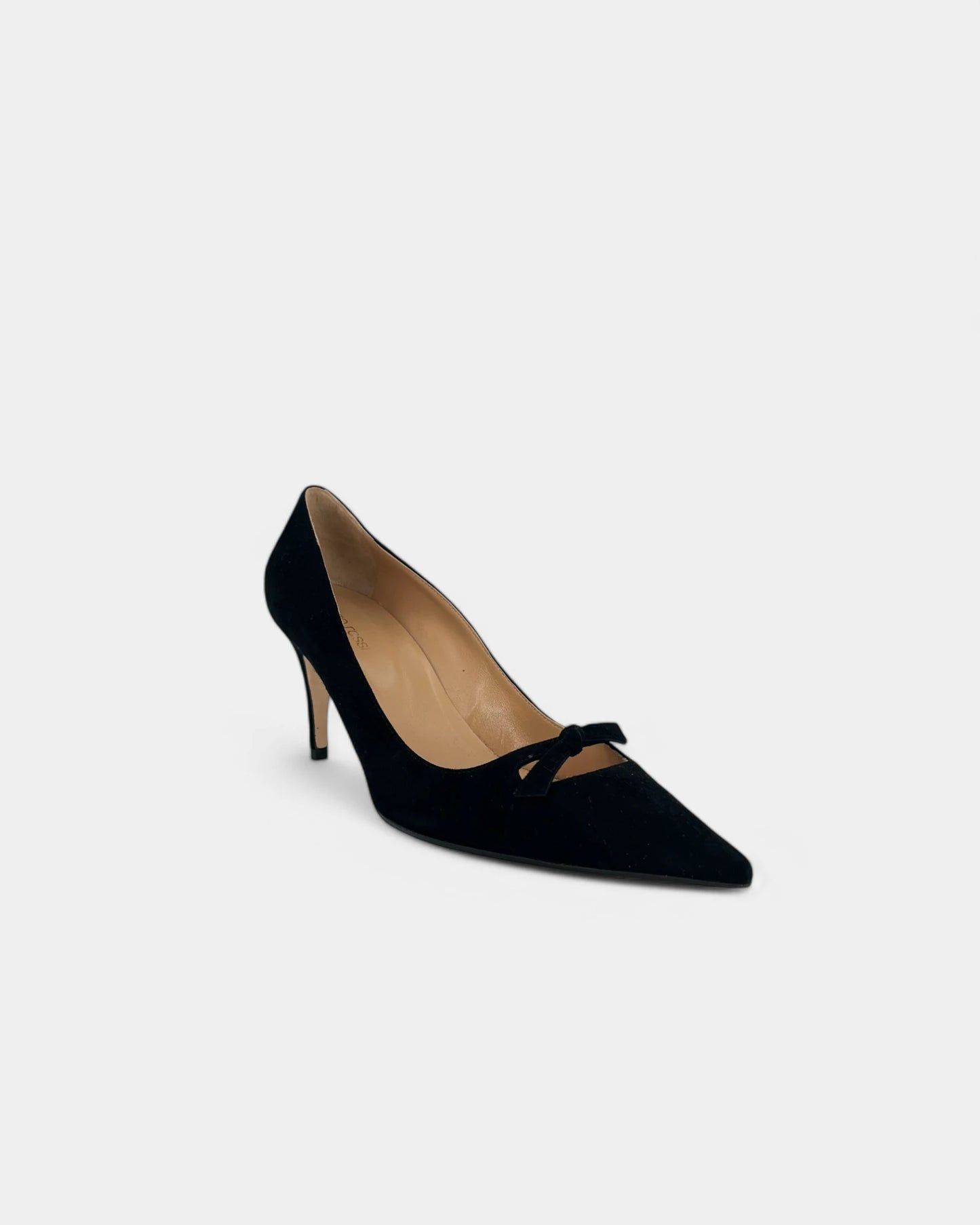 Escarpins noirs en suède - 40.5 EU / 10.5 US