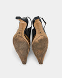 Brown Slingbacks - 38.5 EU / 7.5 US