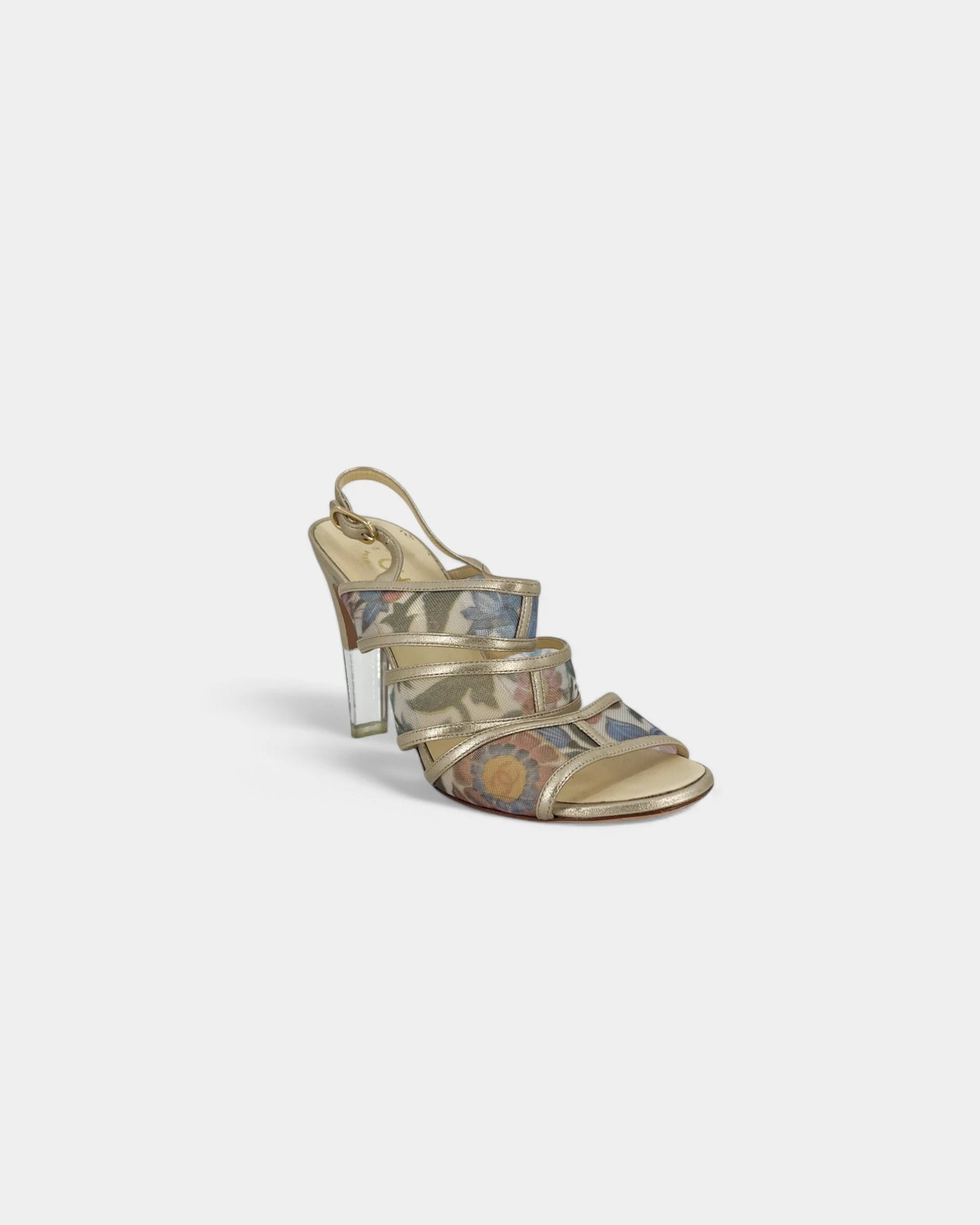 Slingbacks dorées - 37 EU / 7 US