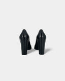 Escarpins noirs à boucles - 39 EU / 8 US