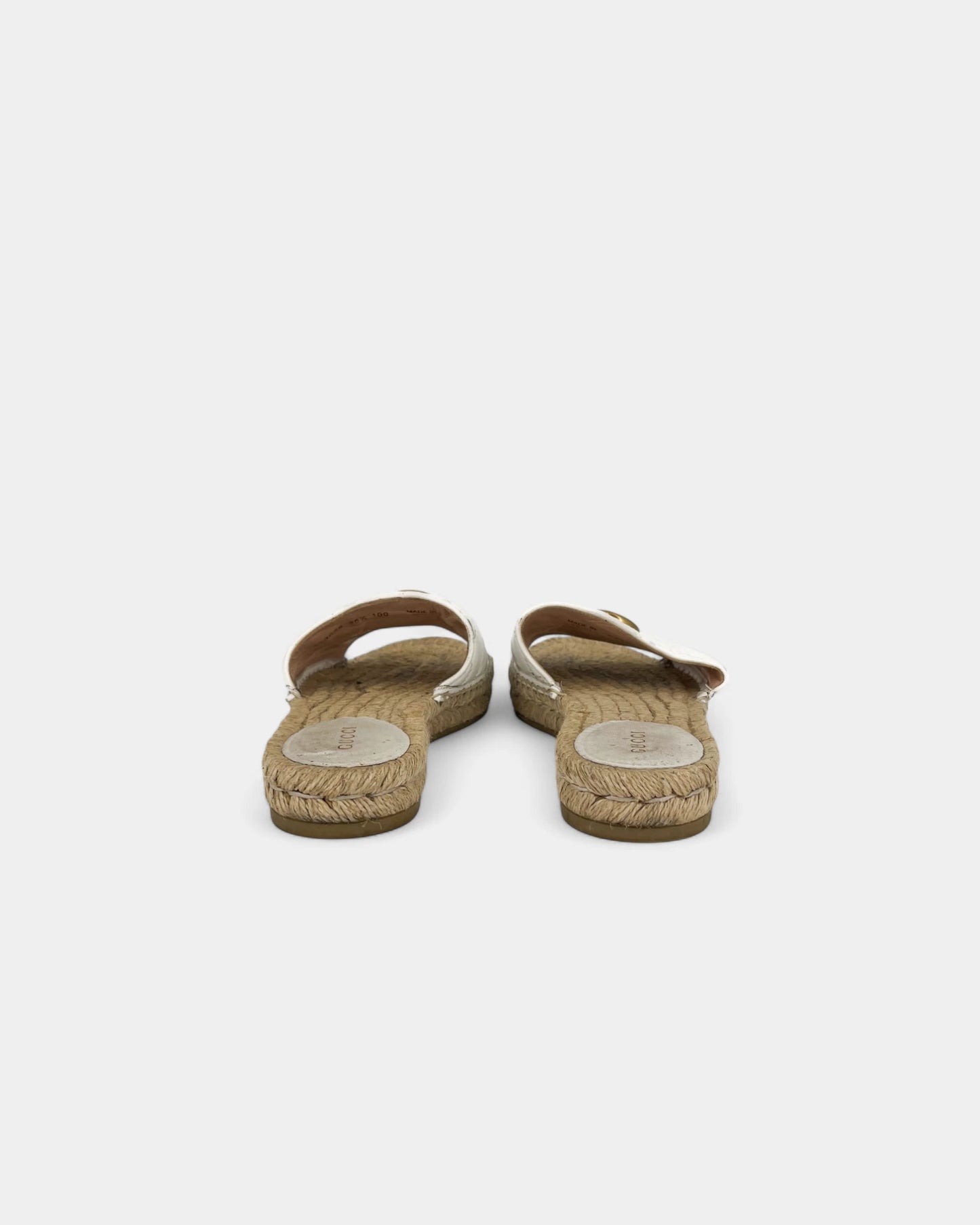 Sandales blanches - 36.5 EU / 5.5 US