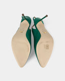 Green Leather Slingbacks - 40 EU / 9 US