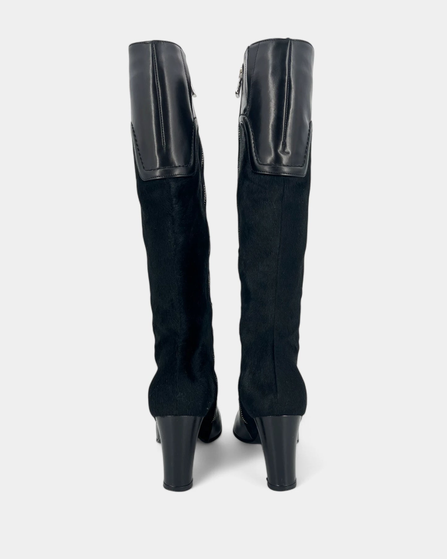 Bottes hautes noires - 37 EU / 7 US