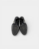 Black and gold high-heeled pumps from the Fairy 2008 collection