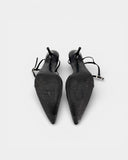 Escarpins en cuir noir