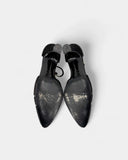 Escarpins noirs ajourés