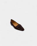 Mocassins cuir marron